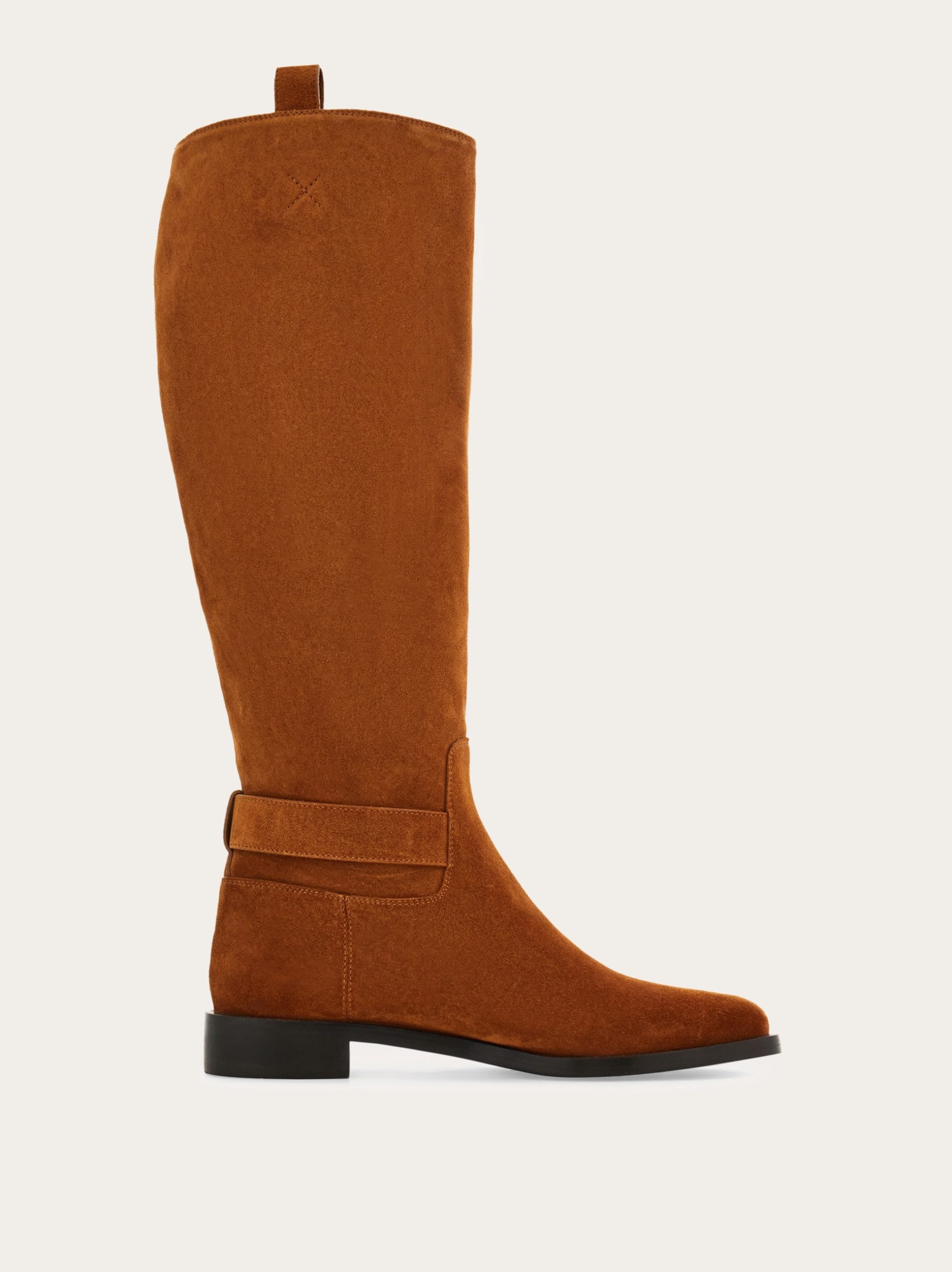 Ferragamo Knee high boot with Hug buckle detail - Image 4
